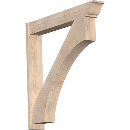 Ekena Millwork Westlake Traditional Smooth Outlooker, Douglas Fir, 7 1/2"W x 48"D x 48"H OUT08X48X48WTL01SDF